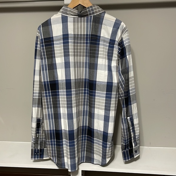 NWOT Plaid Columbia Men's Boulder Ridge Long Sleeve Shirt Button Down Medium M - Picture 2 of 10
